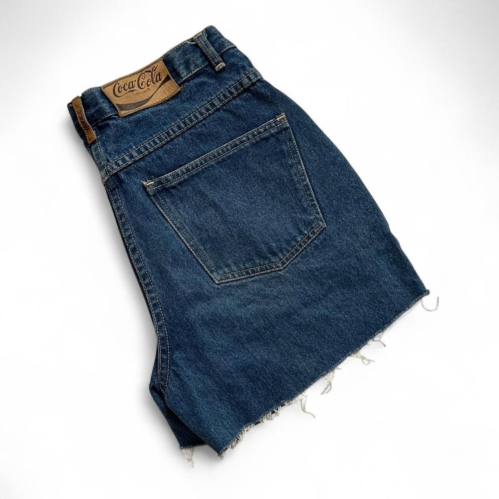 Coca-Cola Blue Denim cut off shorts